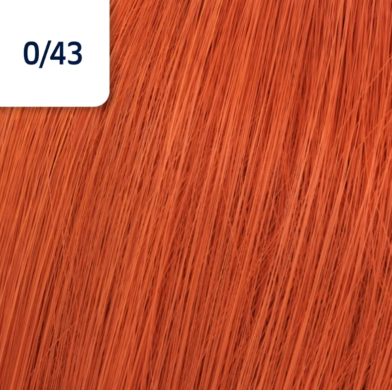 Wella Koleston Perfect Me+ Hajfesték - 0/43 - 60ml - Aranyló Vörös főképe